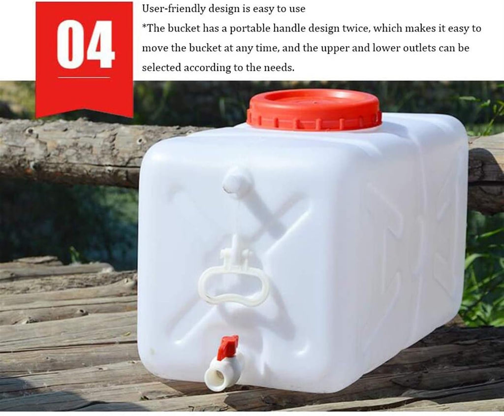 Camping Water Storage Bucket with Faucet U440190