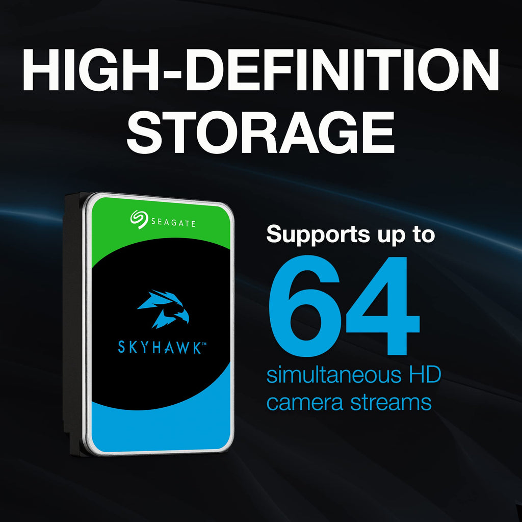 4TB Surveillance SATA 6Gb/s 64MB Cache 3.5-Inch Internal Hard Drive H63666