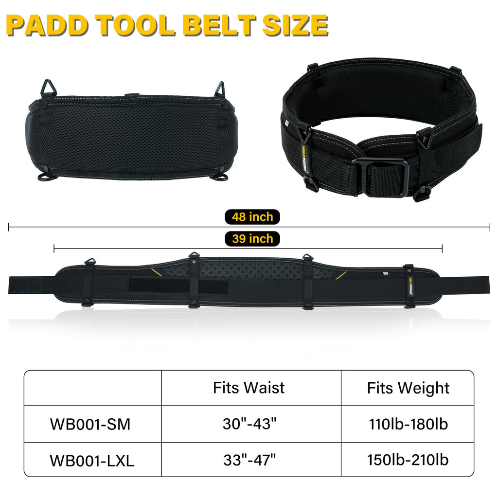 Padded Electrician Tool Belt U80950