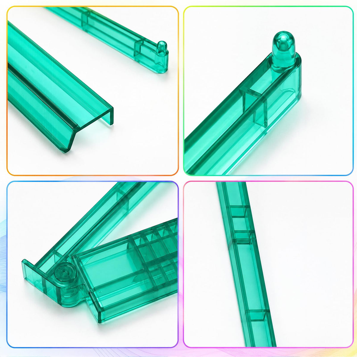 Non-Slip Mahjong Racks with Pushers Set O76087
