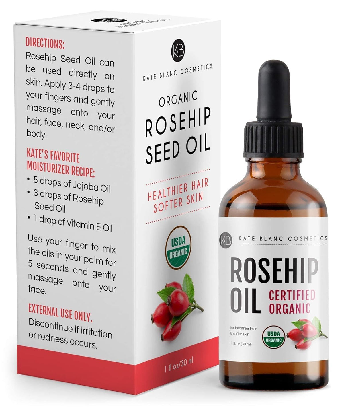 Organic Cold Pressed Rosehip Seed Face Oil R974996