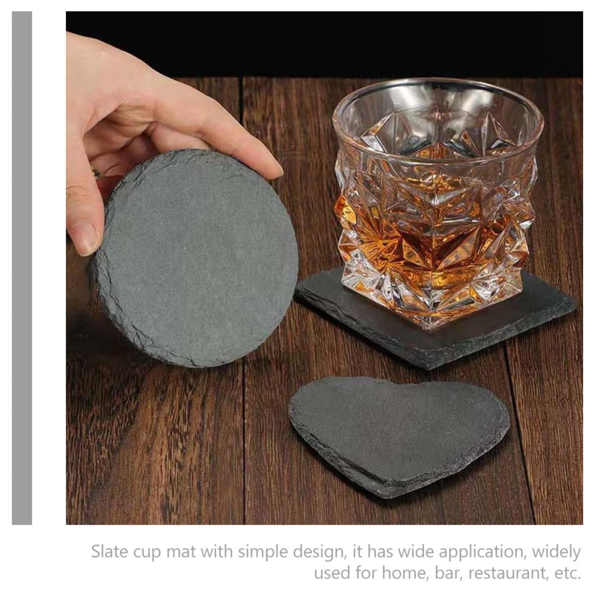 Natural Rock Coaster Set A950629