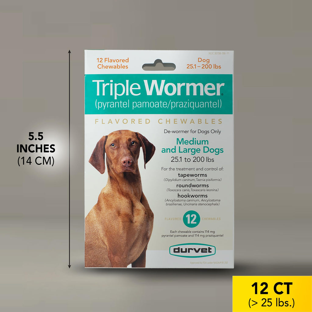 Triple Wormer for Medium and Large Dogs C37763