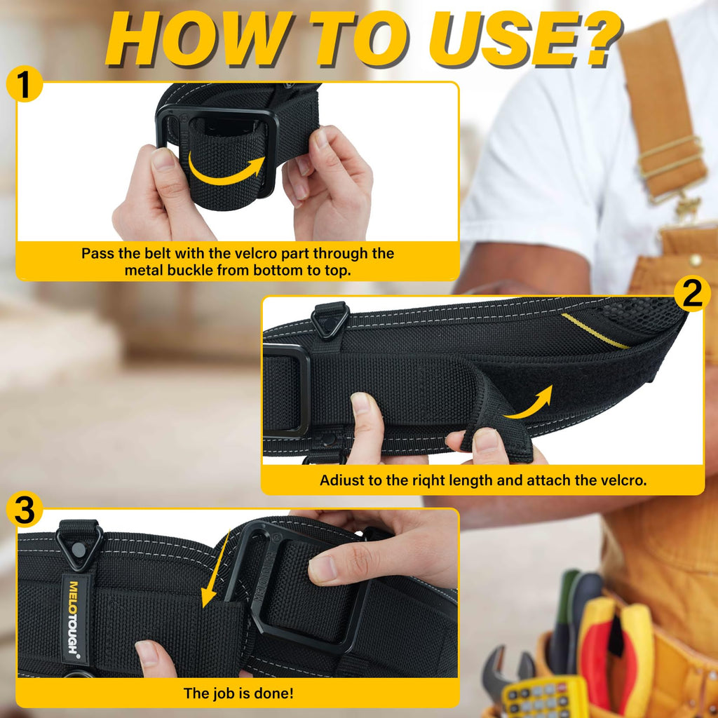 Padded Electrician Tool Belt U80950