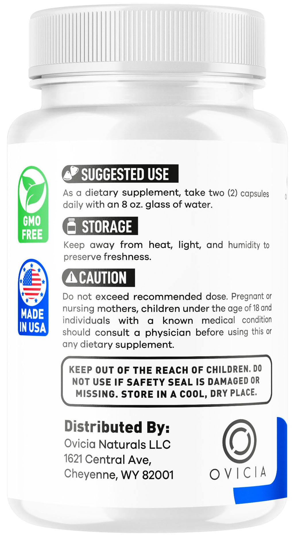 All Natural 120 Capsules O798