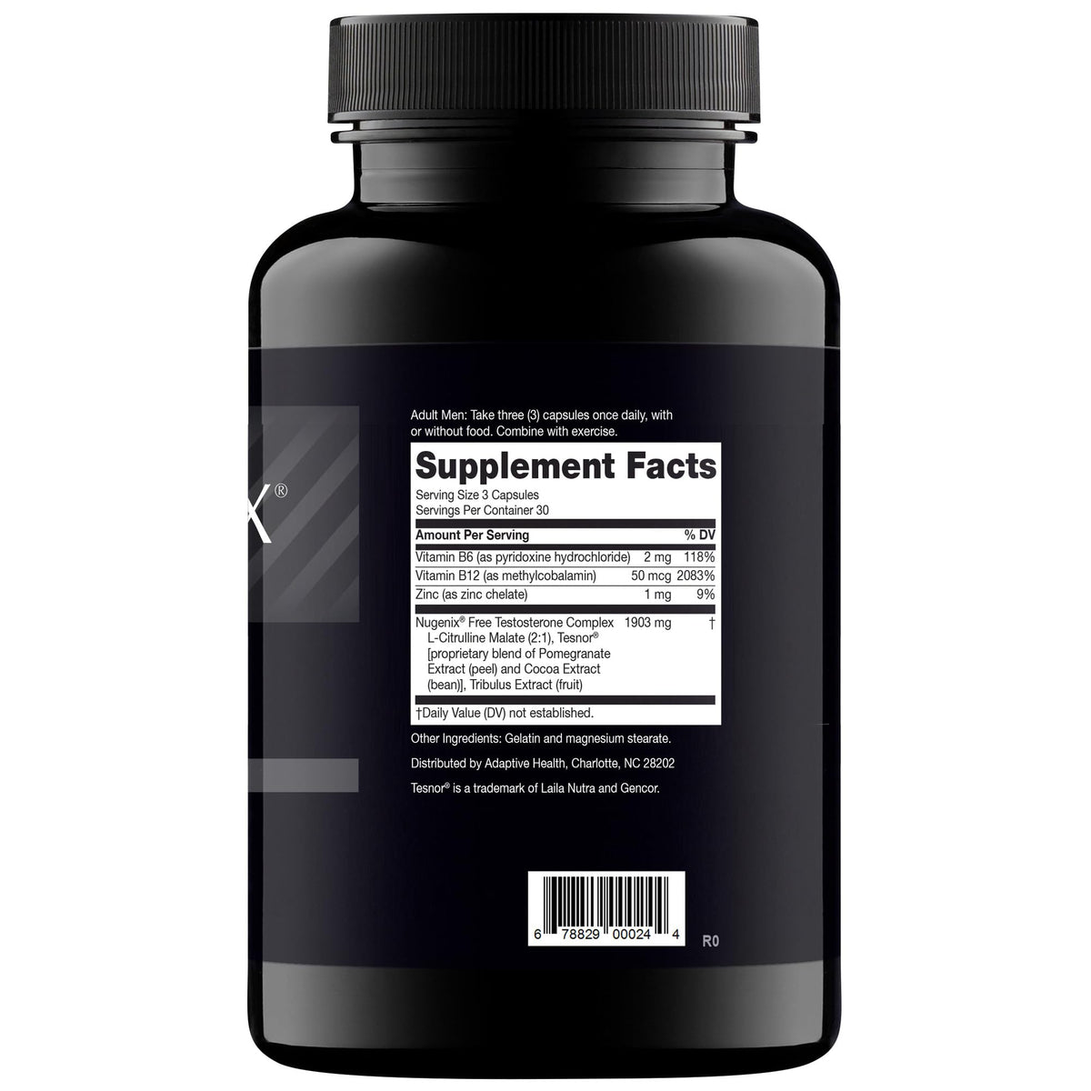 Testosterone Booster Supplement 90 Count W949