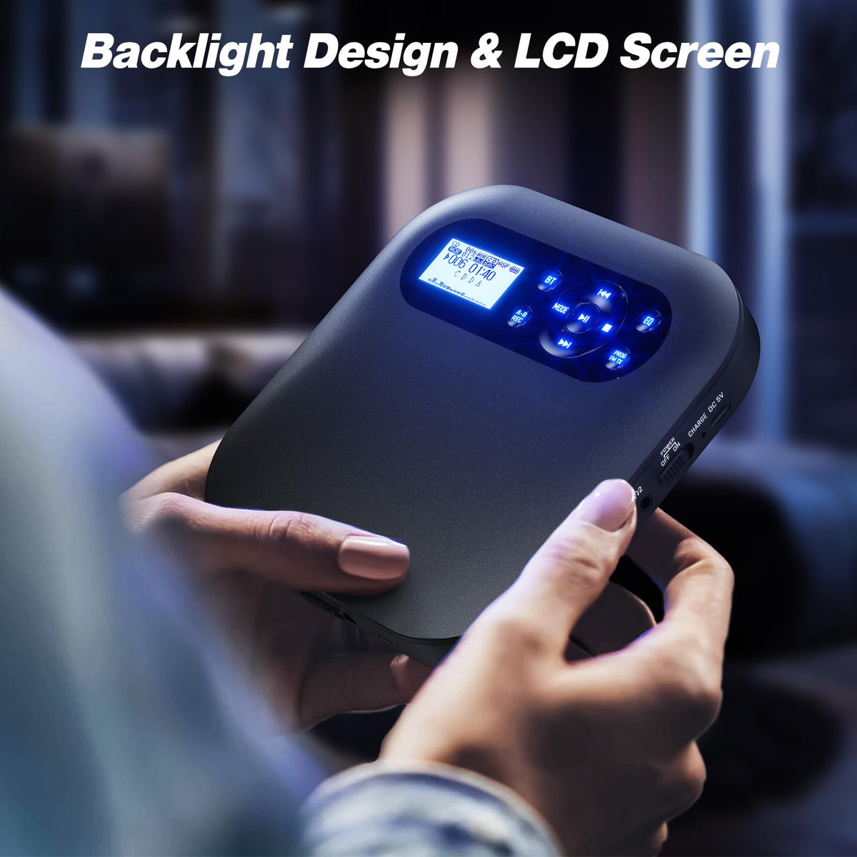 Portable CD Player with Bluetooth V944