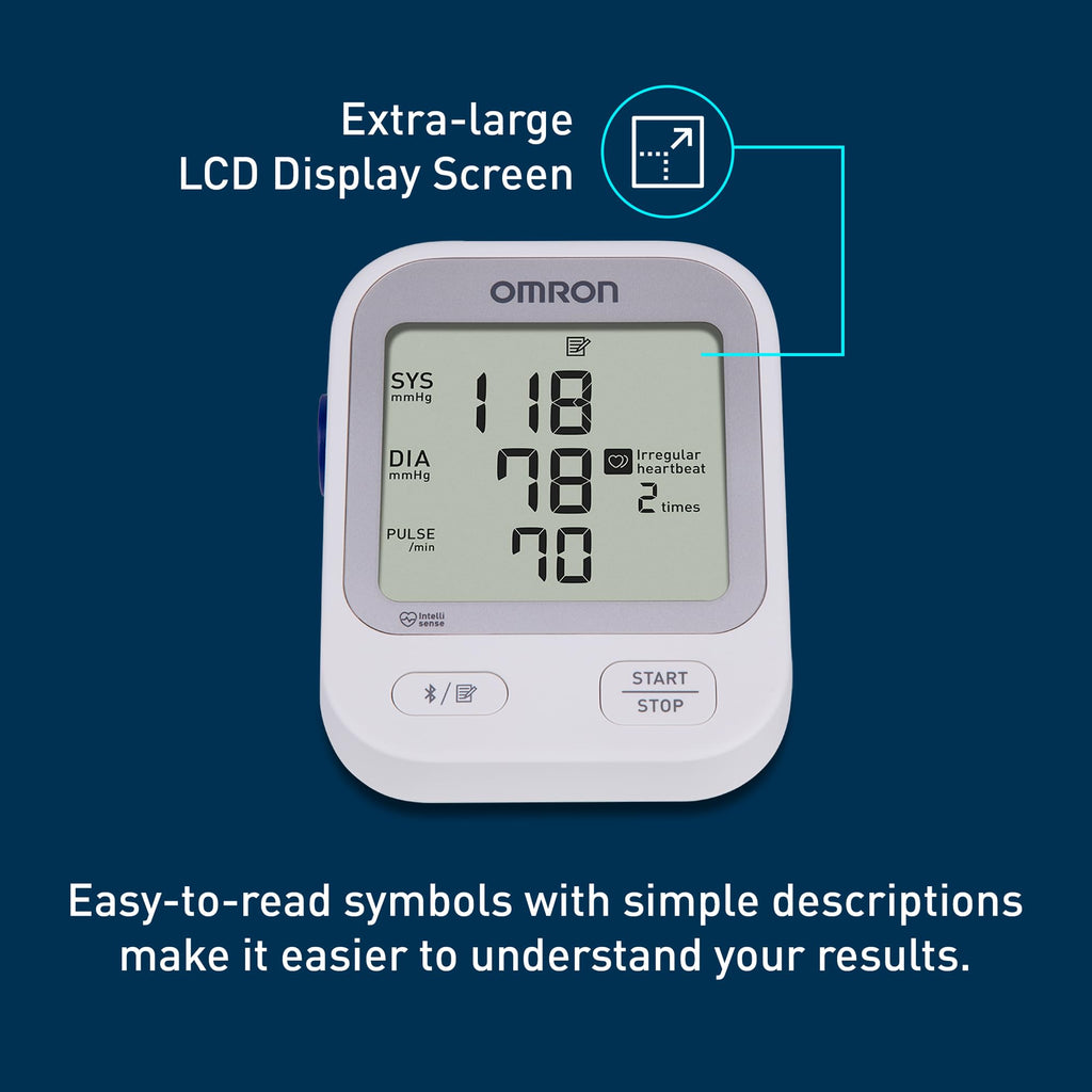 Silver Upper Arm Blood Pressure Monitor L76236