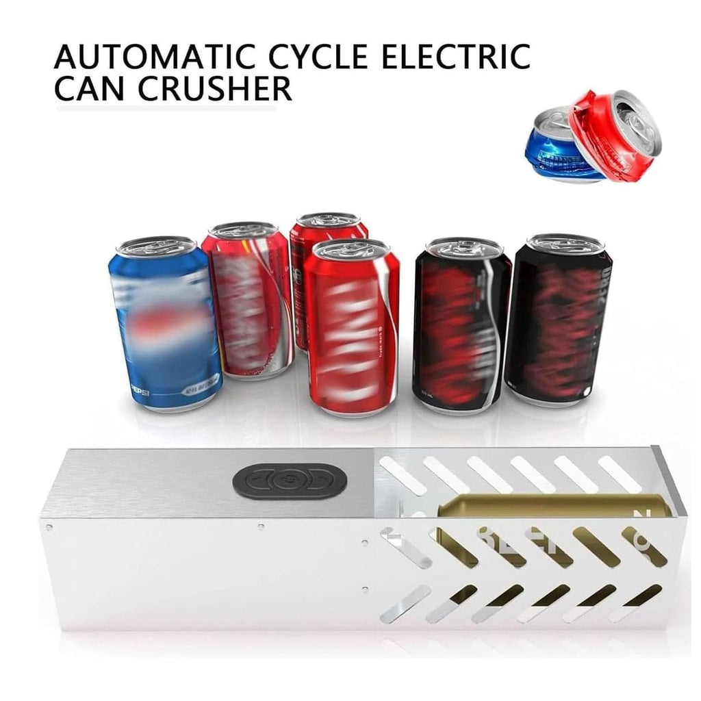 Heavy Duty Stainless Steel Electric Can Crusher G504