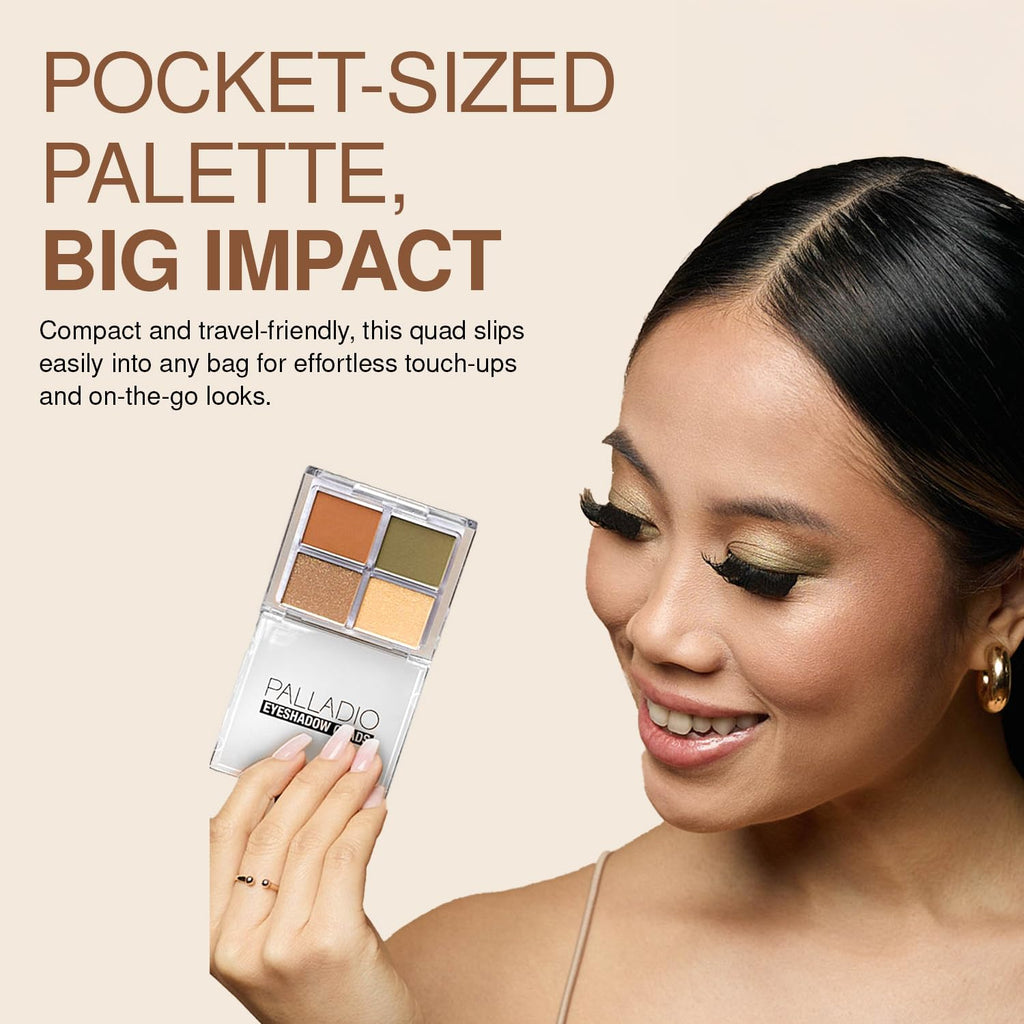 Pigmented Matte Metallic Shimmer Eyeshadow Palette C697110