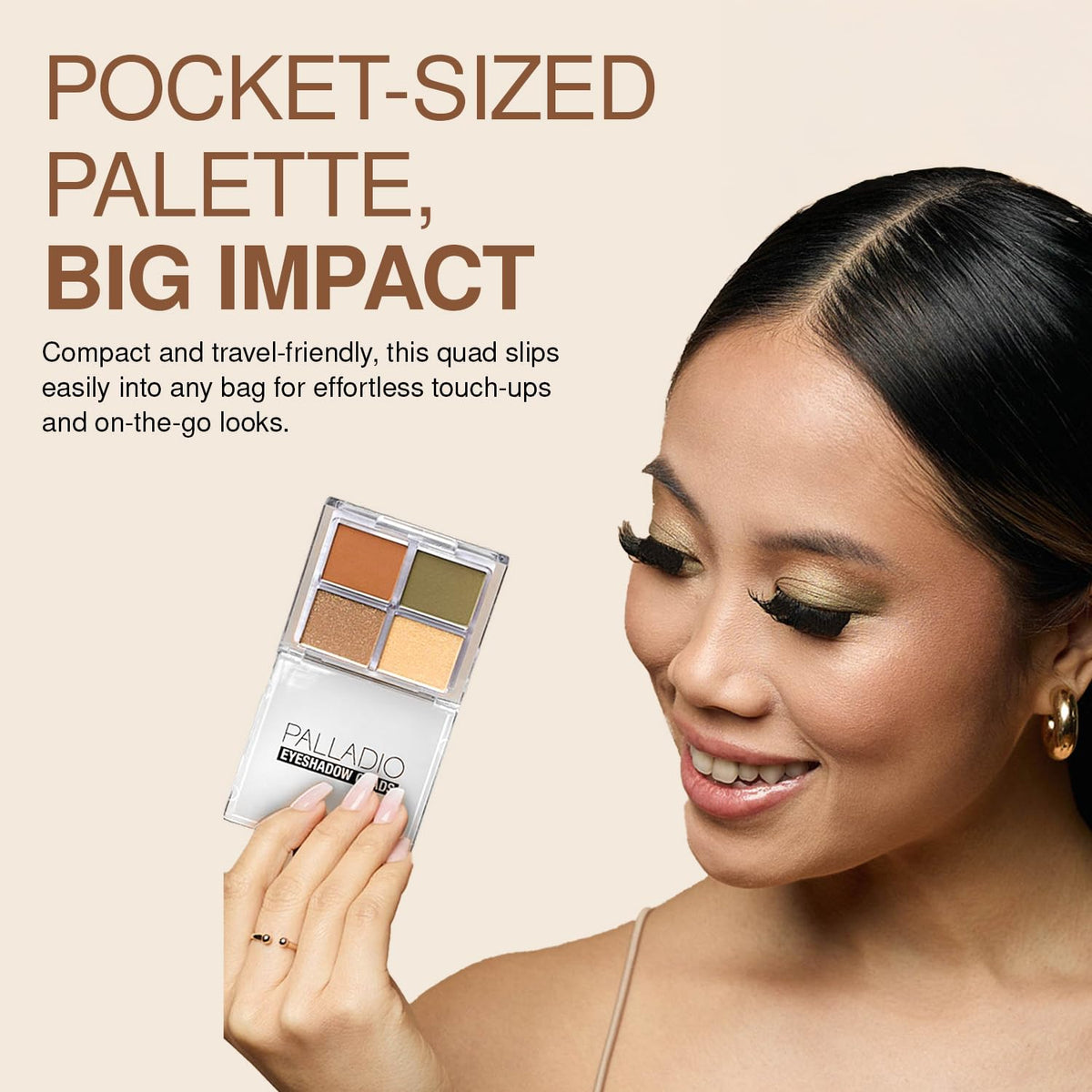 Pigmented Matte Metallic Shimmer Eyeshadow Palette C697110