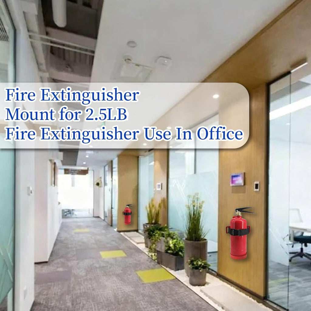 Small Fire Extinguisher Mount with Quick Release Strap B467