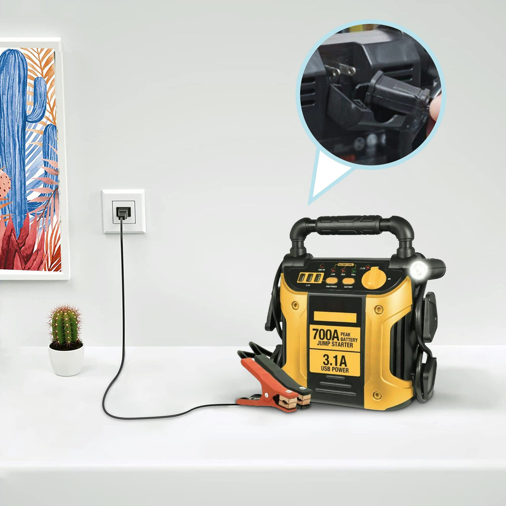 12V Jump Starter Charger Cable Y916