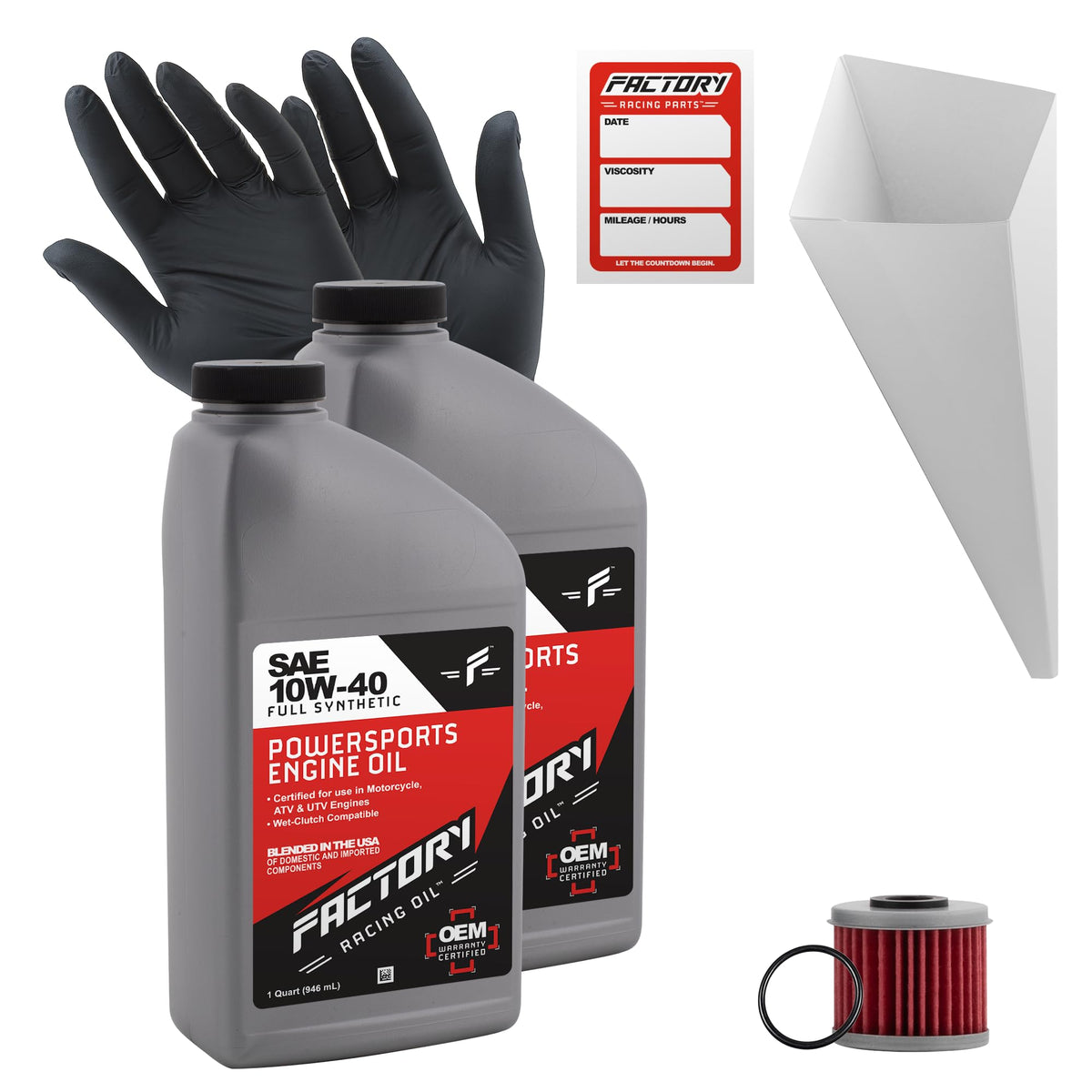 Oil Change Kit compatible with Honda CRF450R/RX/RWE G6729