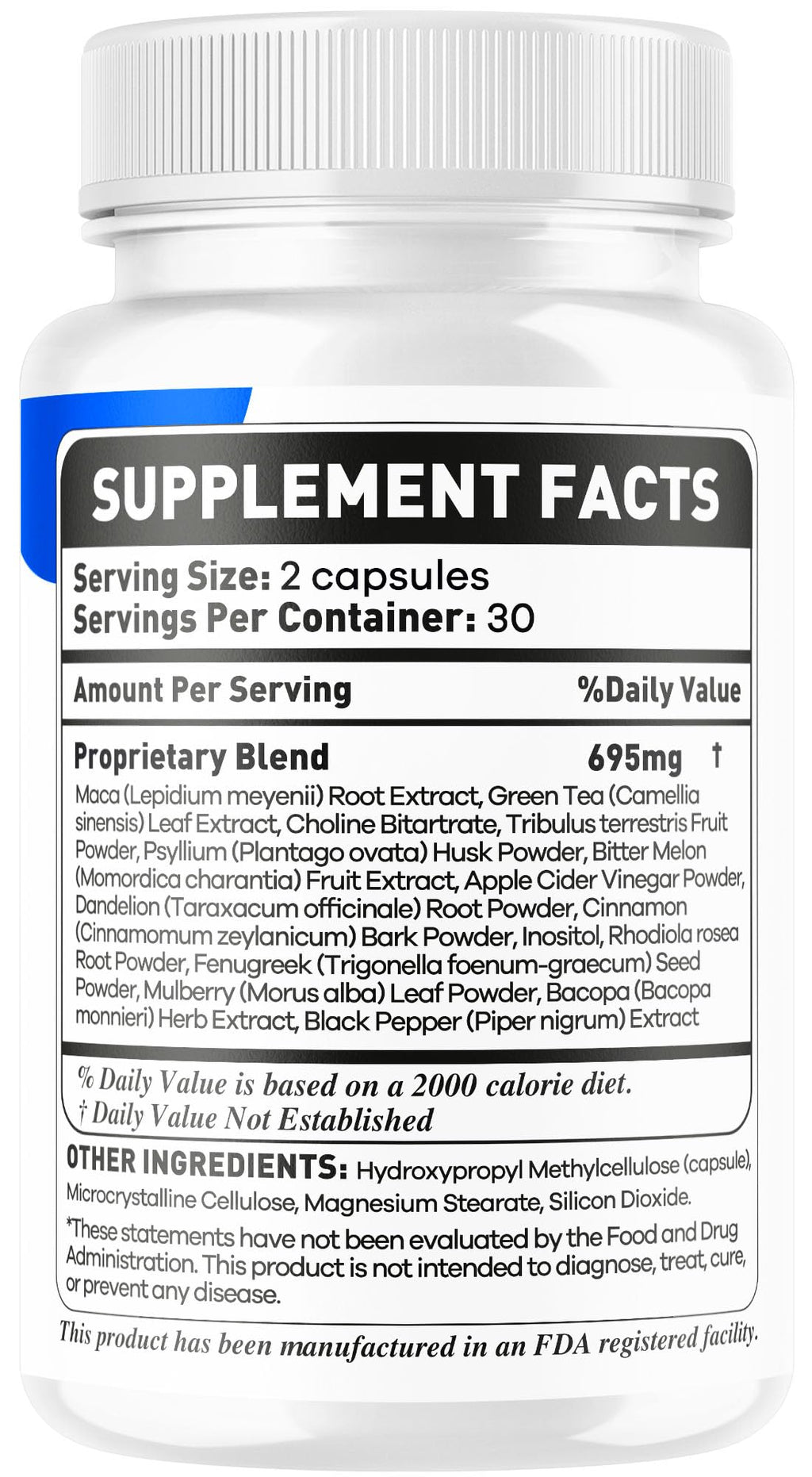 All Natural 120 Capsules O798