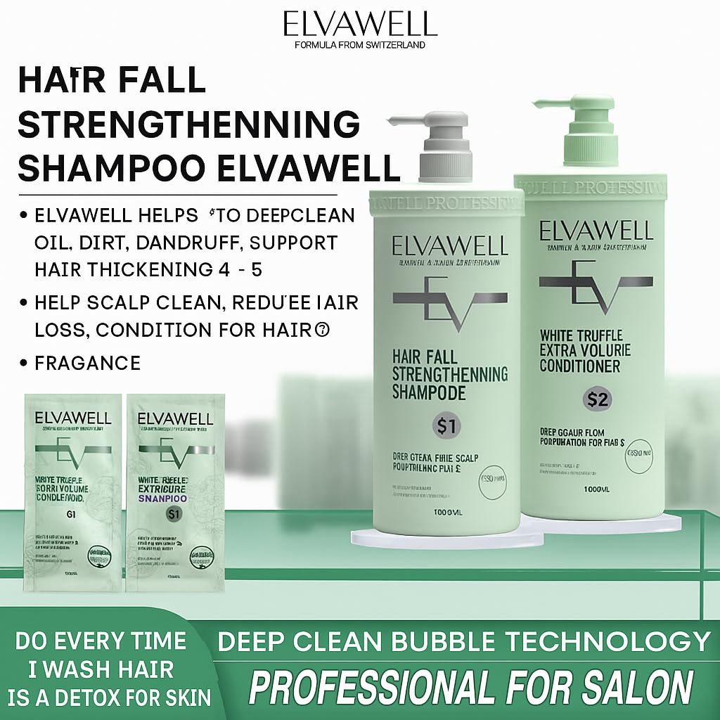 White Shampoo & Conditioner Set 16.9 fl oz Each T58084