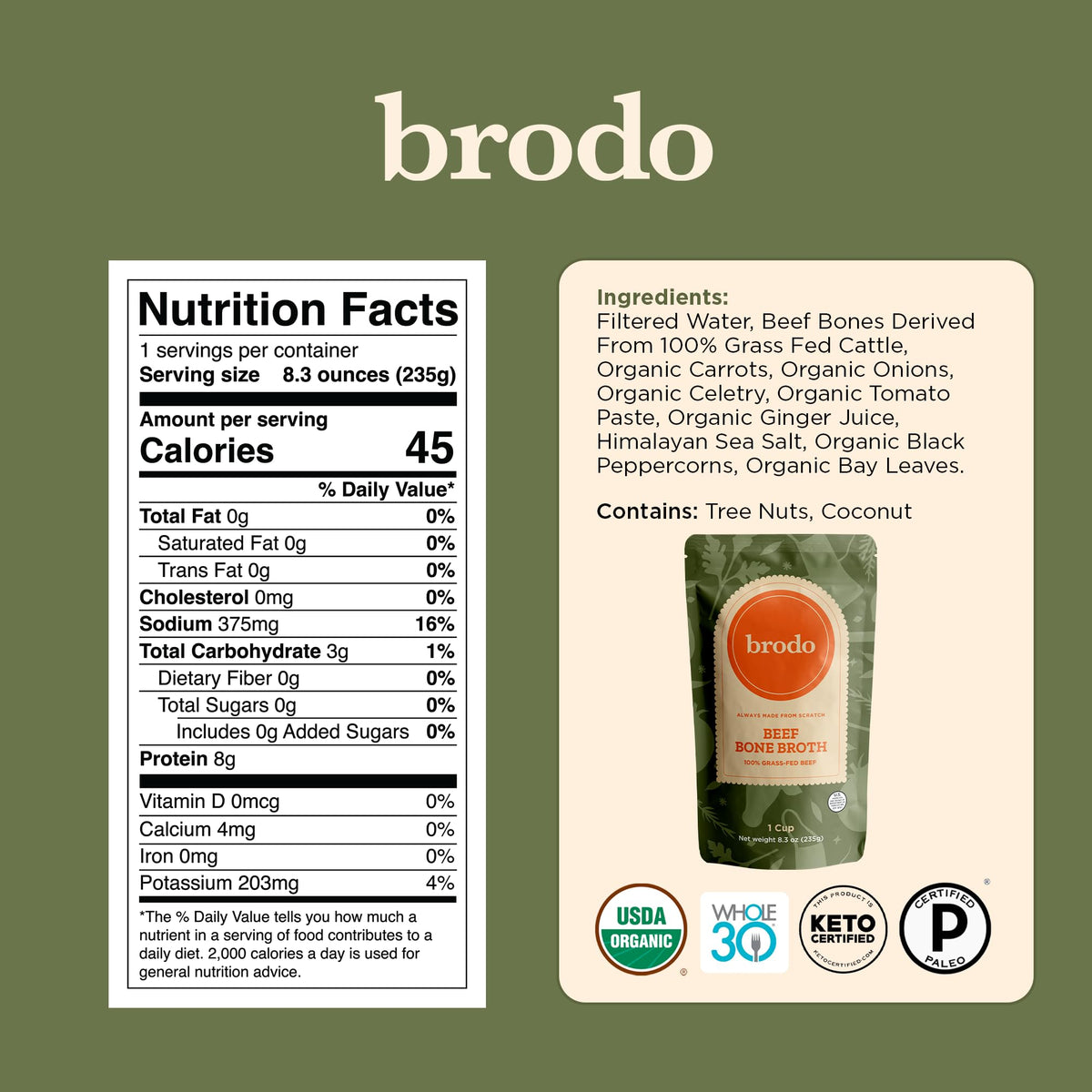 Bone Broth Variety Pack 8.3 oz M183613
