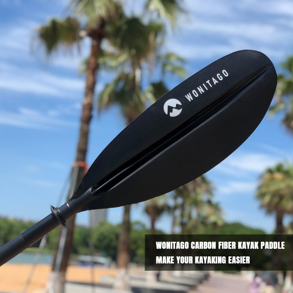 Adjustable Lightweight Carbon Fiber Kayak Paddle R745862