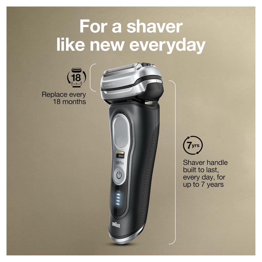 Electric Waterproof Foil Razor with Beard Trimmer D736