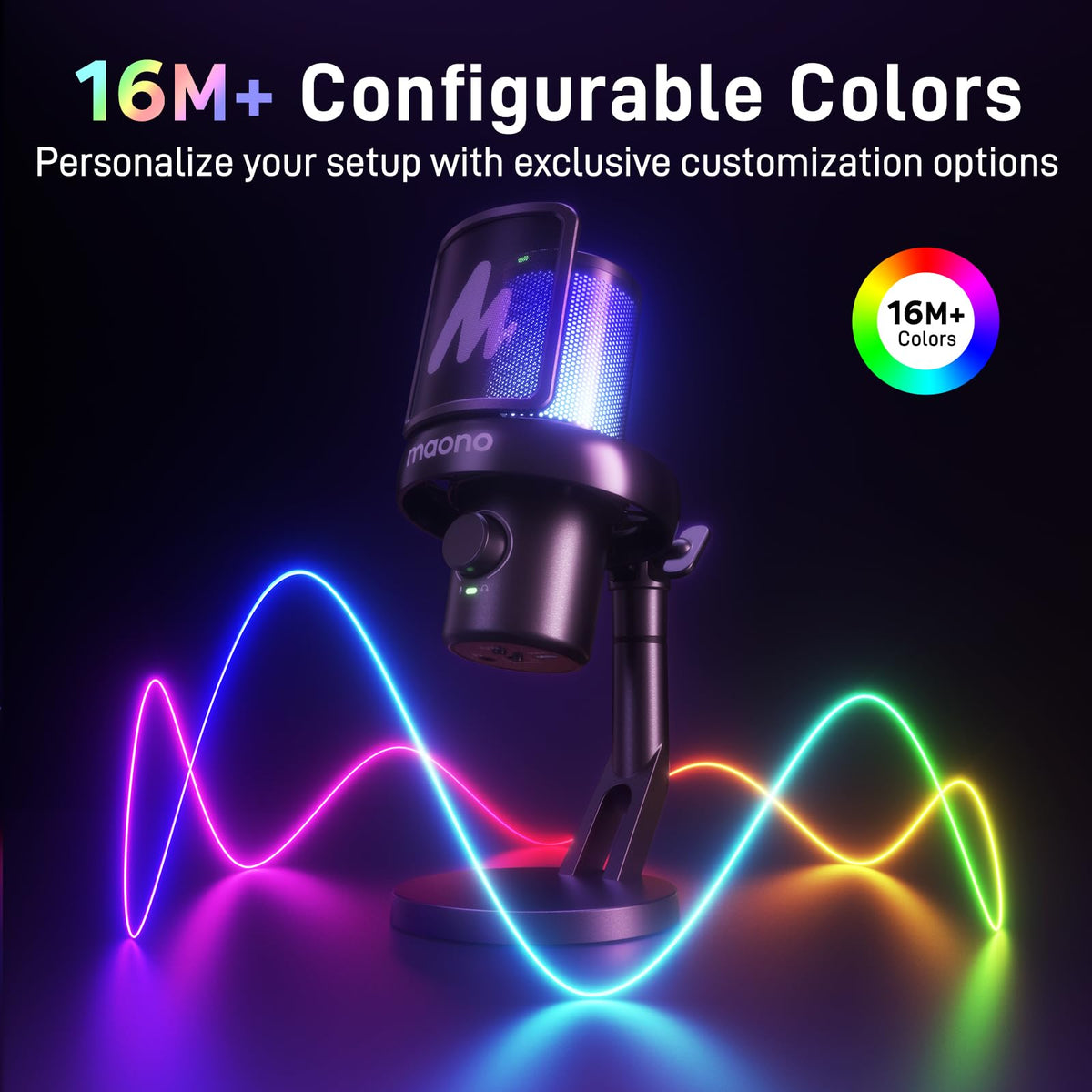 Wireless USB Gaming Microphone F117