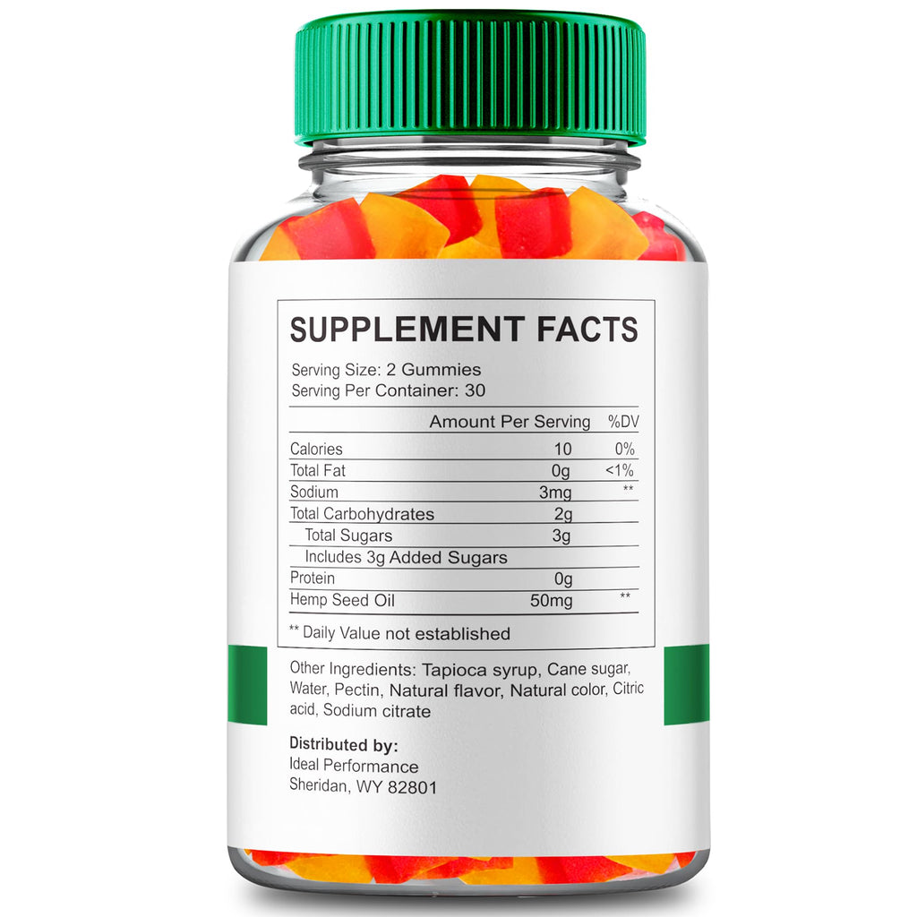 Maximum Strength All Natural Hemp Gummies 2 Pack T649
