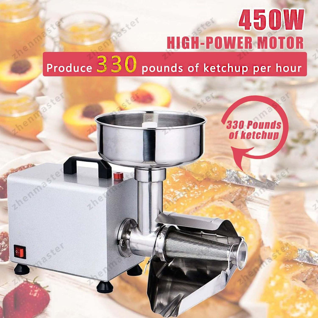 450W Stainless Steel Electric Tomato Strainer J44979