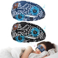 2-Pack Bluetooth 5.4 Headband Headphones Black&Blue Q918