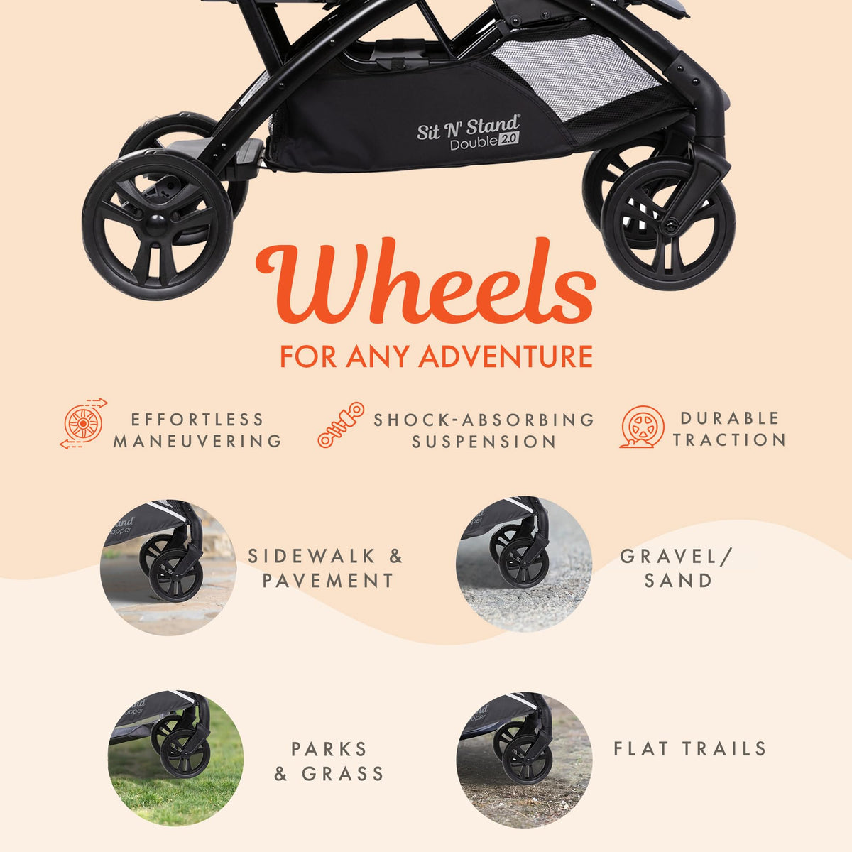 Double Stroller & Car Seat J229336