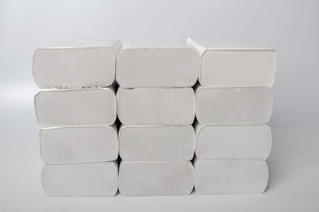 Multifold Paper Towels, Kraft, 334 Sheets X 12 Packs, Recycled Fibers P87085