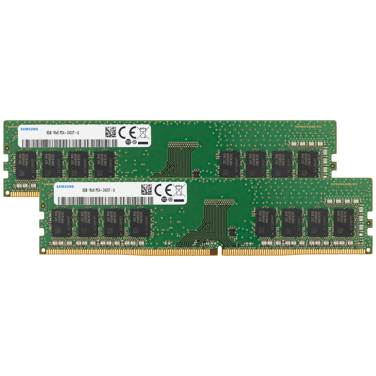 16GB DDR4 2400MHz CL17 Non-ECC DIMM Desktop RAM Memory T7781