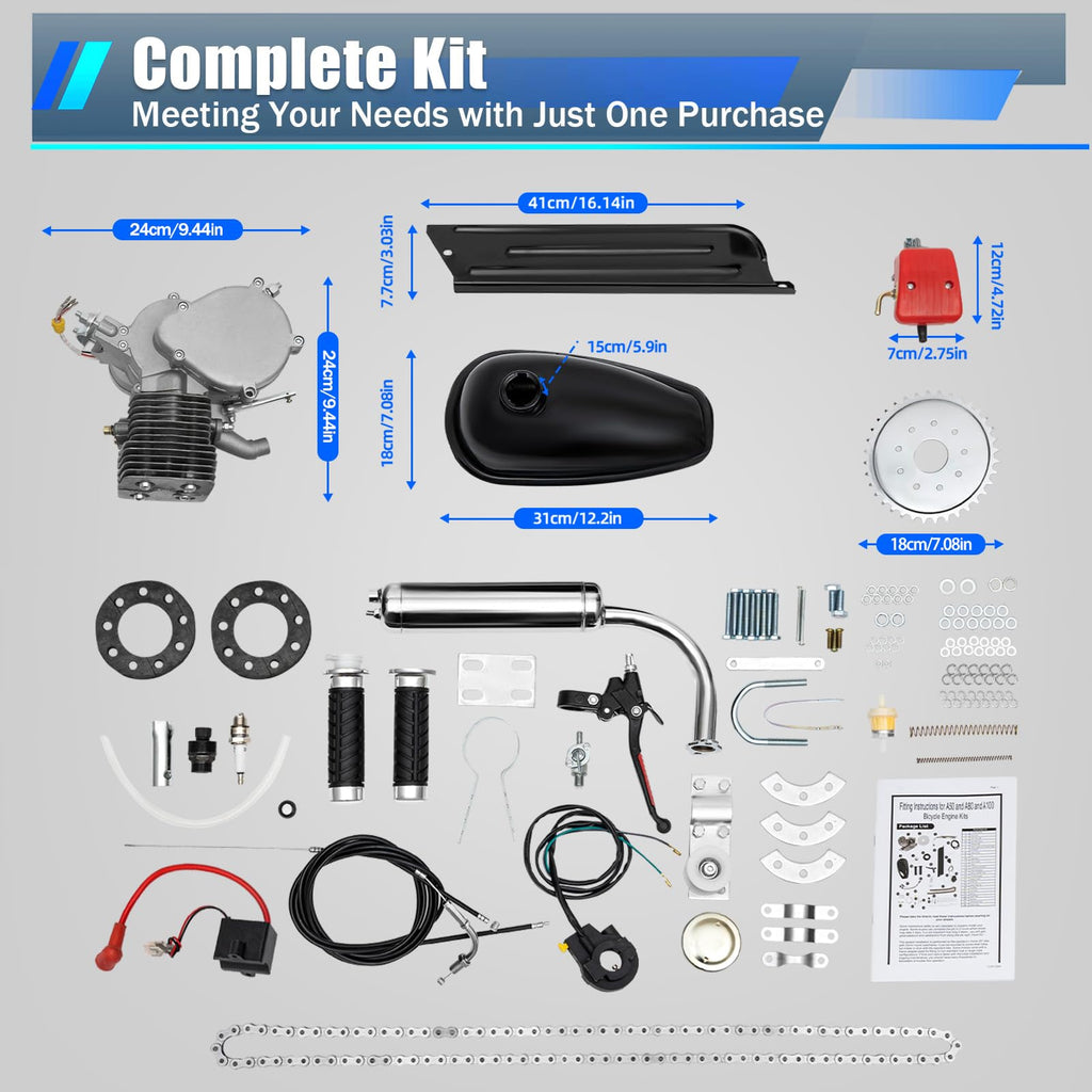 100cc 2-Stroke Bicycle Engine Kit D774308