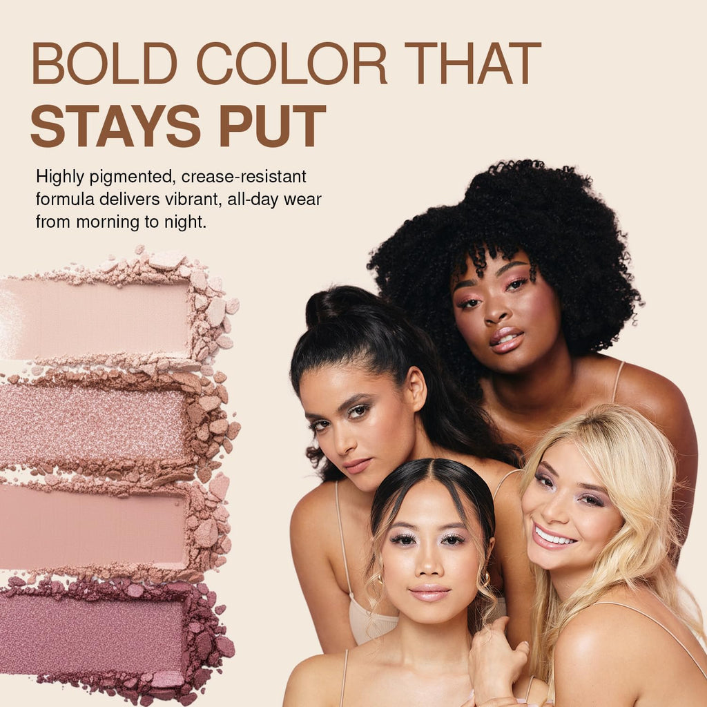 Pigmented Matte Metallic Shimmer Eyeshadow Palette C697110