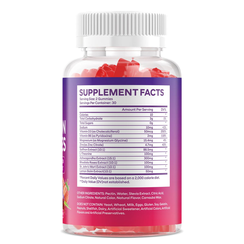 Strawberry Flavor 120 Count Gummies P114