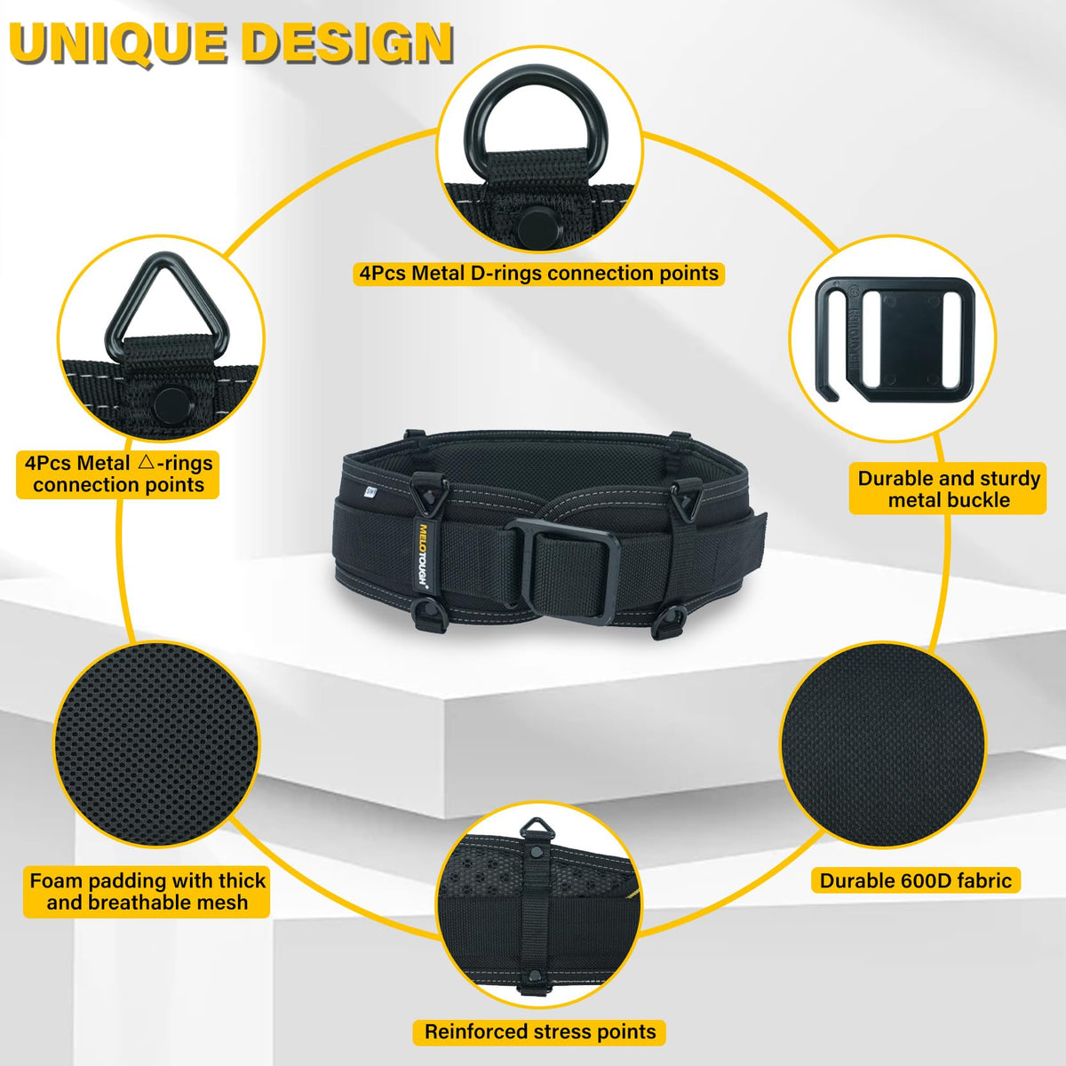 Padded Electrician Tool Belt U80950