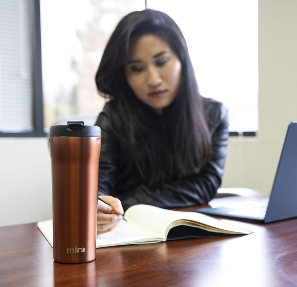 16 oz Stainless Steel Insulated Travel Mug D6065