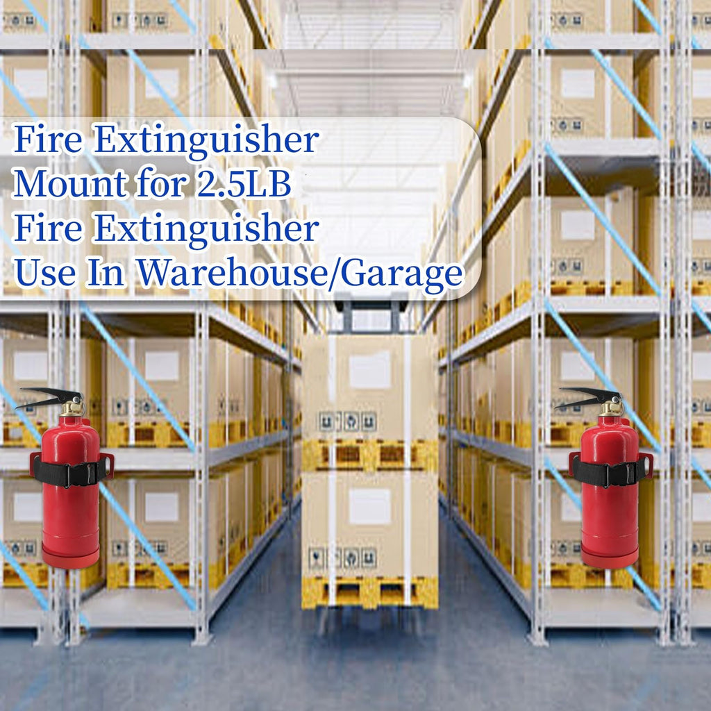 Small Fire Extinguisher Mount with Quick Release Strap B467