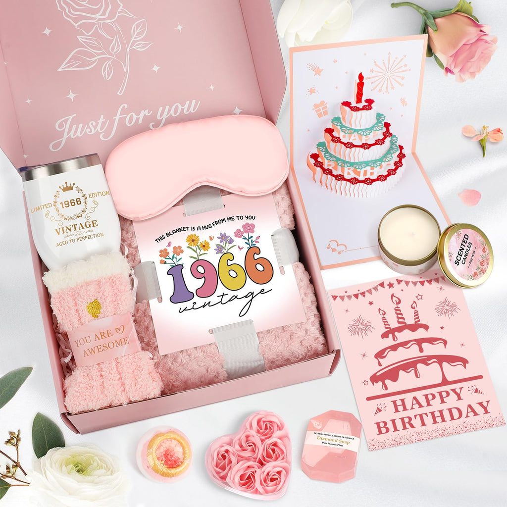 Spa Gift Basket with Blanket T716