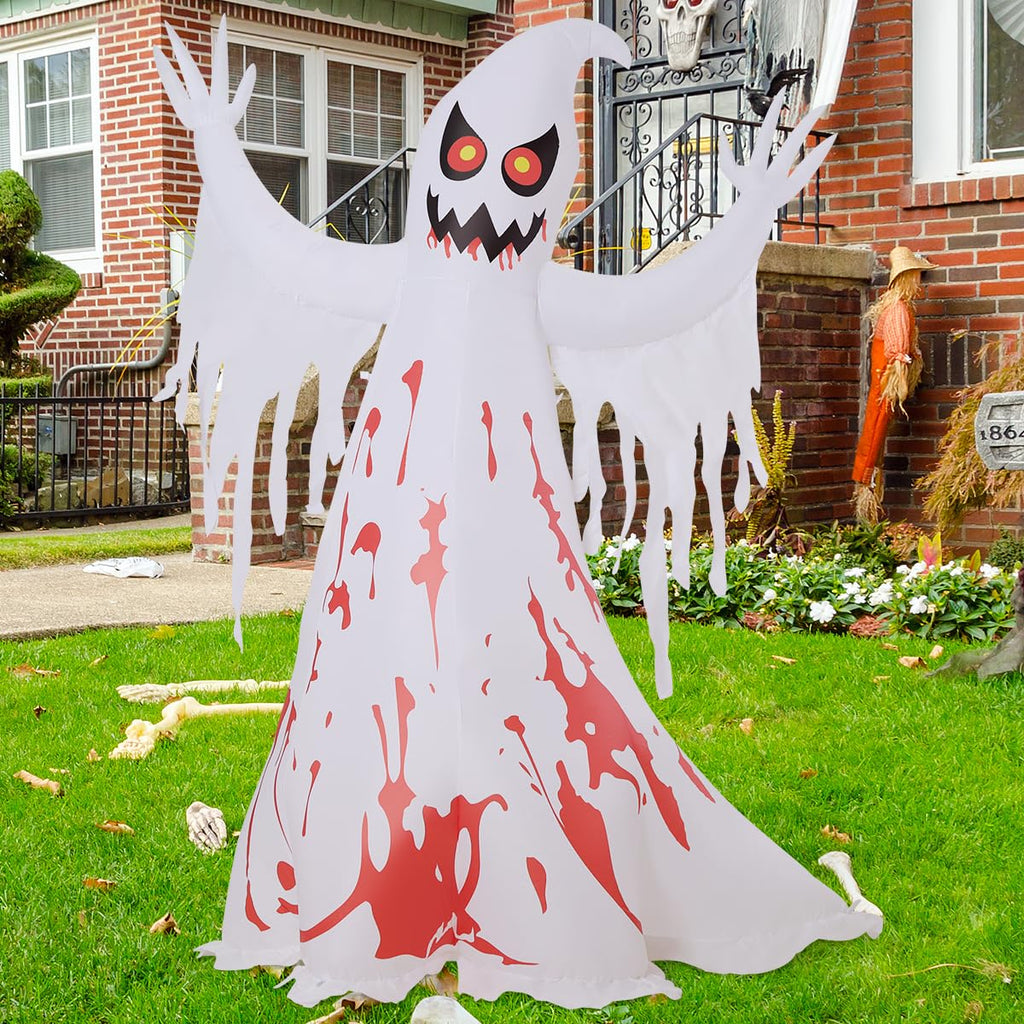 8.2 FT Inflatable Ghost with LED Lights S699955