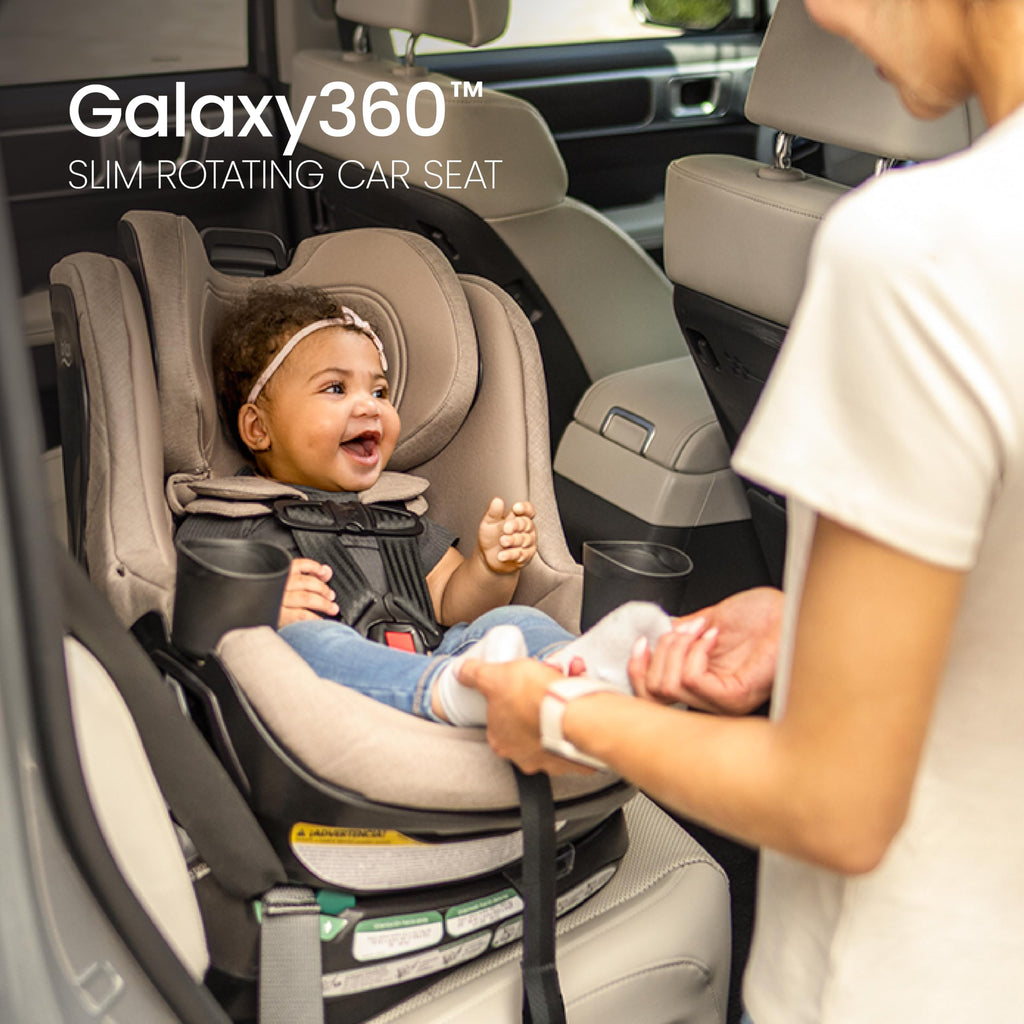 Teak Rotating Convertible Car Seat V6503