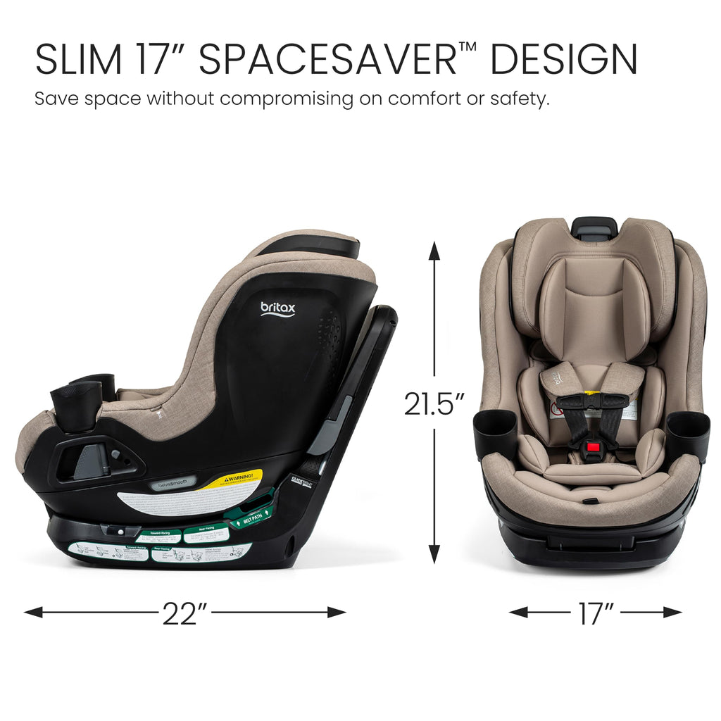 Teak Rotating Convertible Car Seat V6503