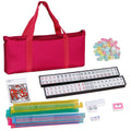 166 Tiles Mah Jongg Set with Soft Velour Bag L41030