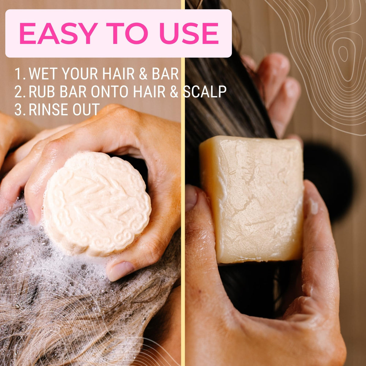 Coconut Repair Shampoo & Conditioner Set B8841
