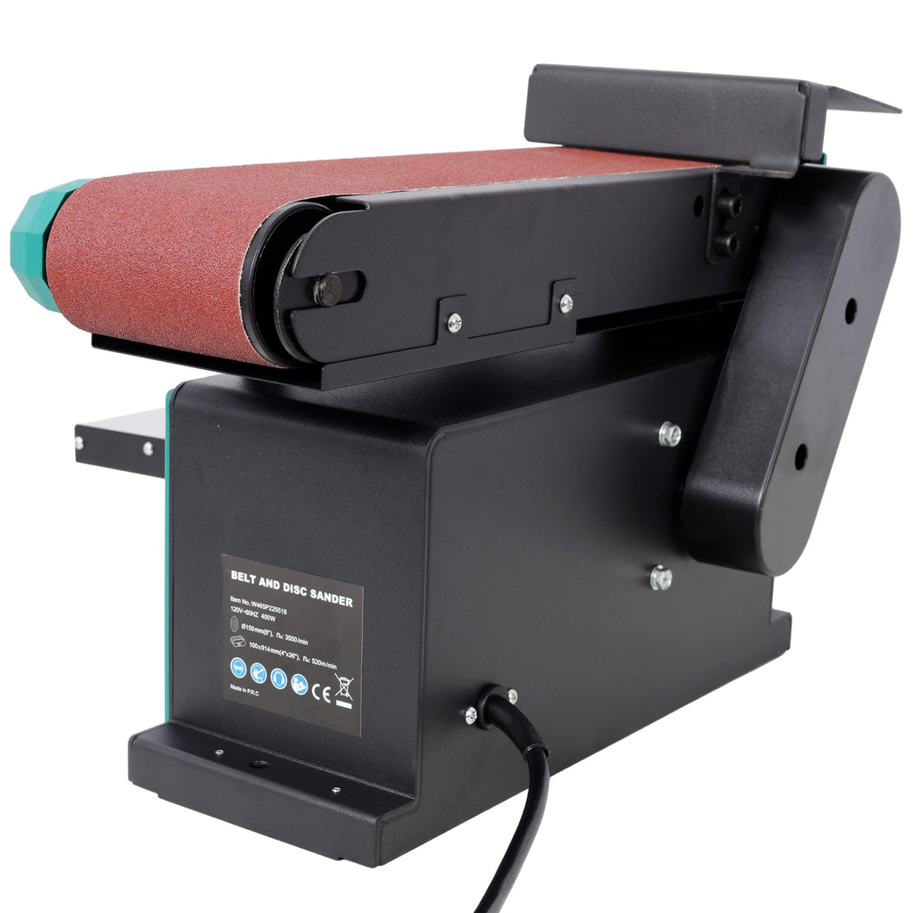 4" x 36" Belt and 6" Disc Benchtop Sander M290
