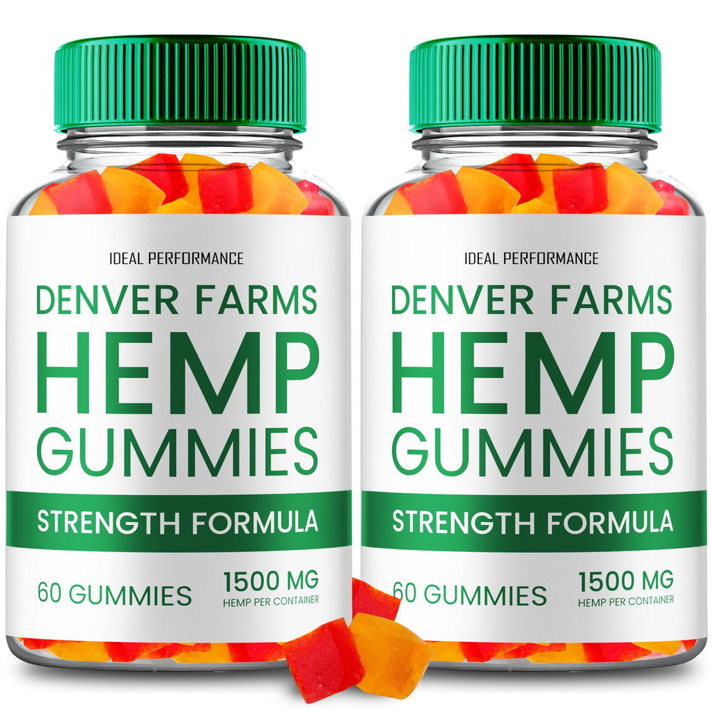 Maximum Strength All Natural Hemp Gummies 2 Pack T649