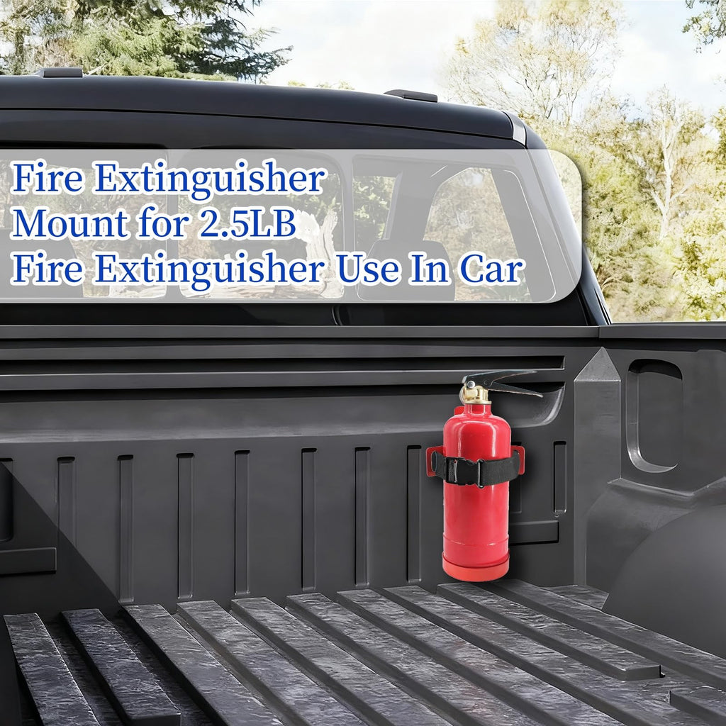 Small Fire Extinguisher Mount with Quick Release Strap B467
