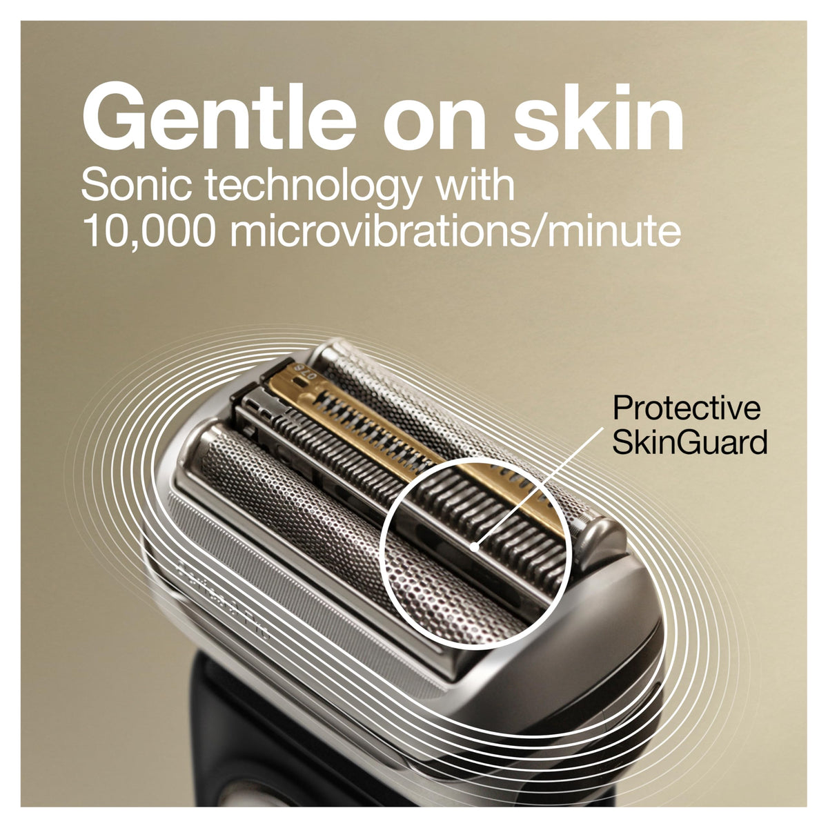 Electric Waterproof Foil Razor with Beard Trimmer D736