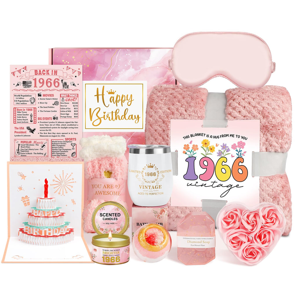 Spa Gift Basket with Blanket T716