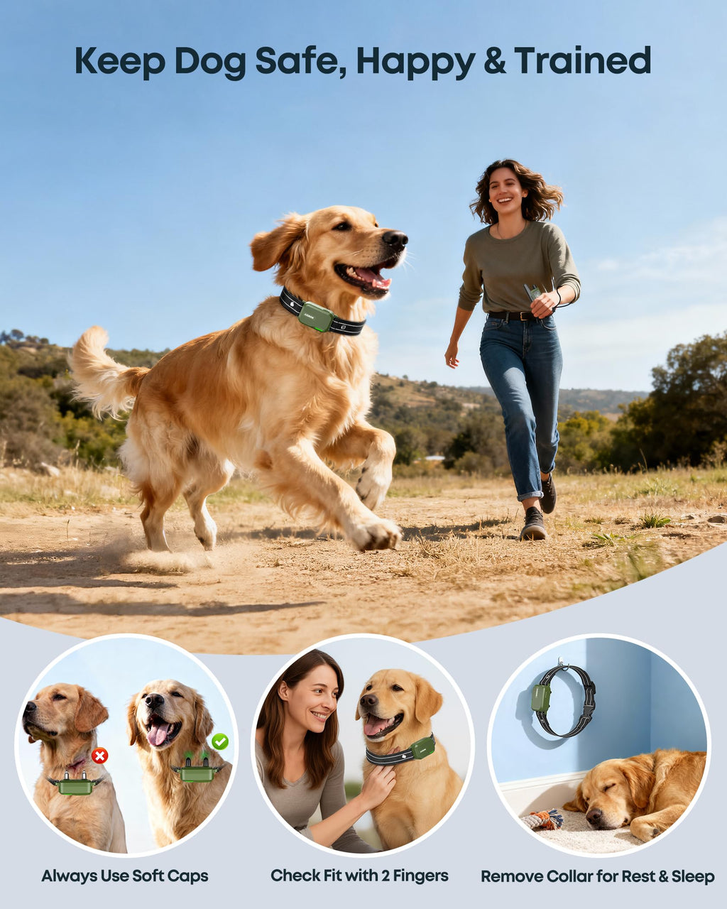 Dog Training Collar with Remote J2107