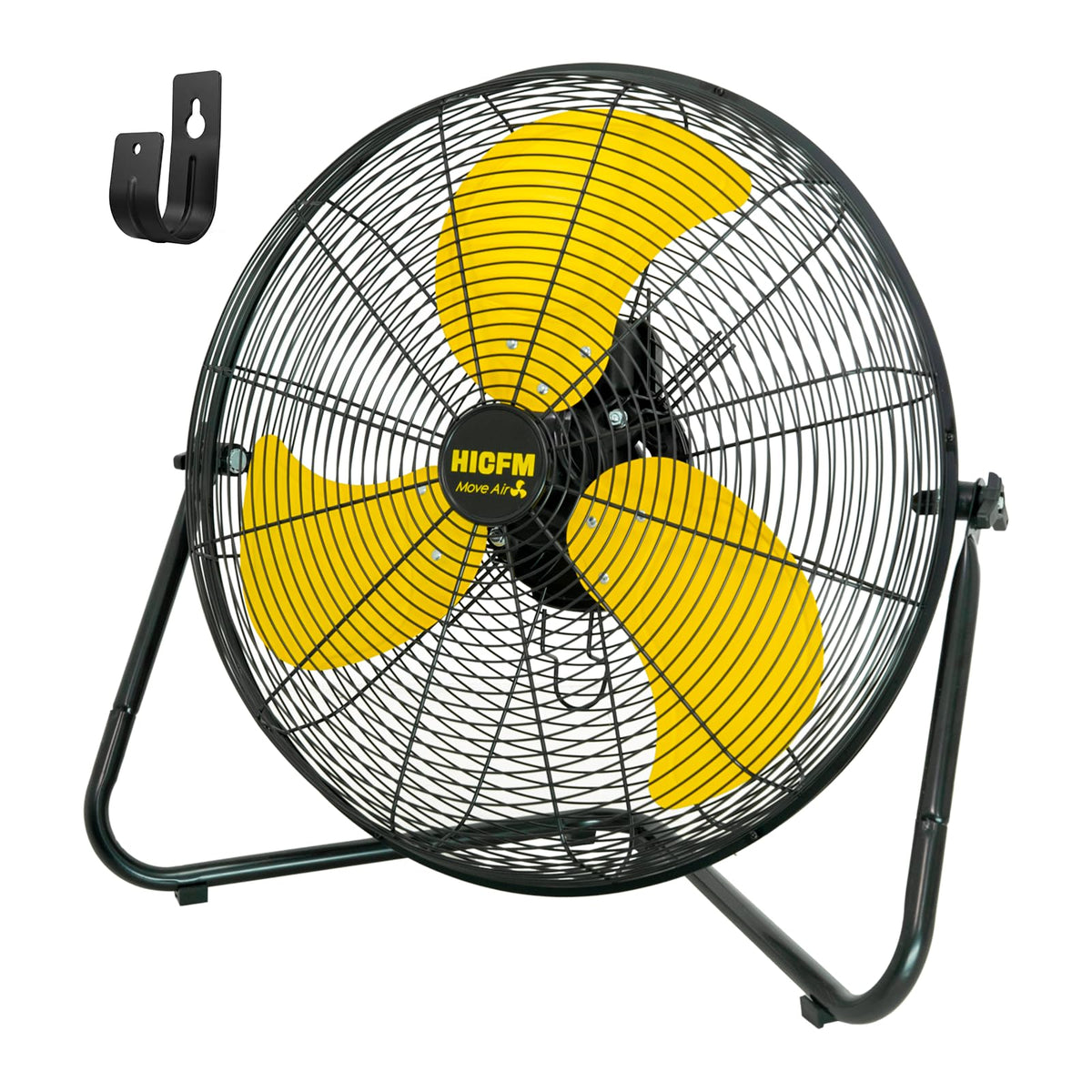 20" 6200 CFM High Velocity Metal Floor Fan A6048