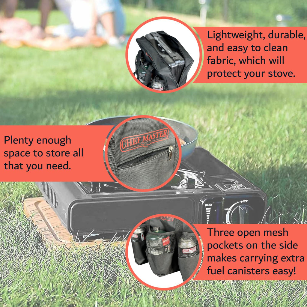 Camp Stove Carry Bag Multi-Pocket S652199